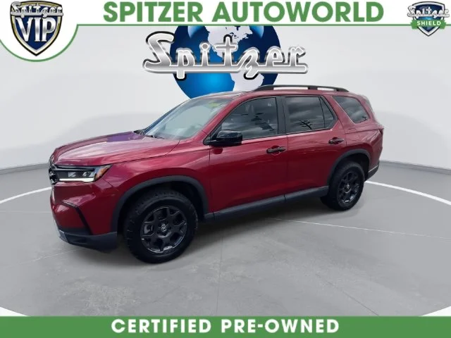 Certified Used 2025 Radiant Red Metallic II Honda TrailSport image 8