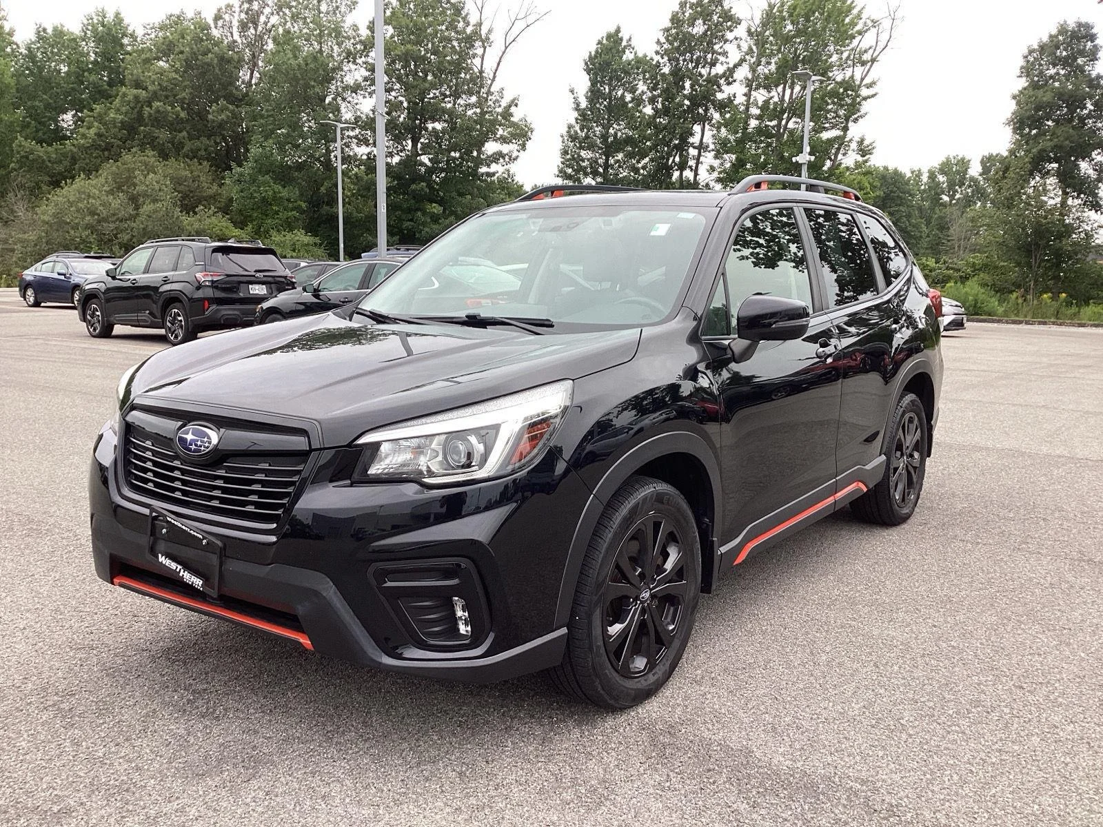 Used 2020 Crystal Black Silica Subaru Sport image 3
