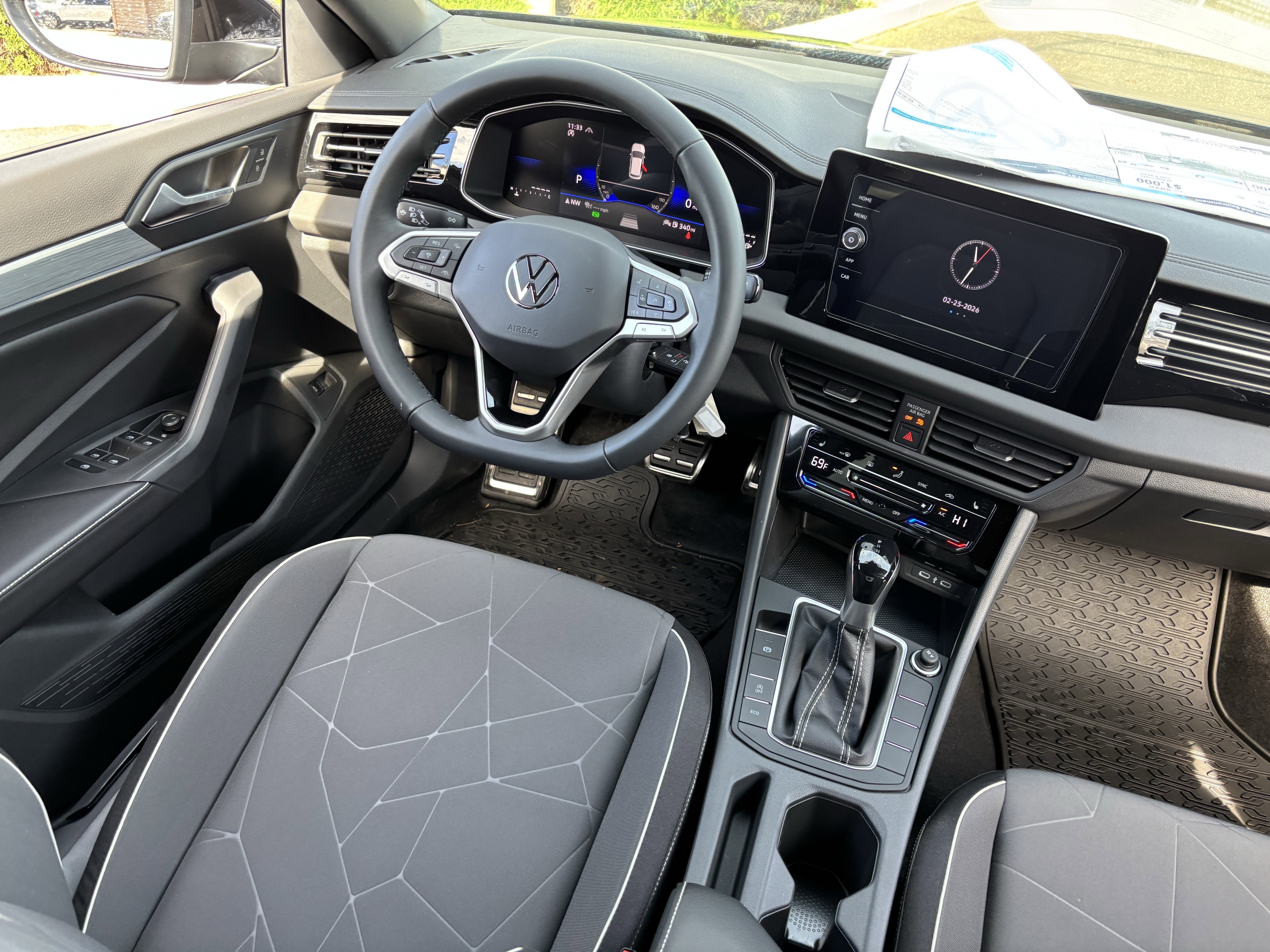 New 2026 Deep Black Pearl Volkswagen Sport image 10
