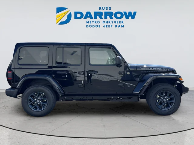 New 2026 Black Clear-Coat Exterior Paint Jeep 85th Anniversary Edition image 6