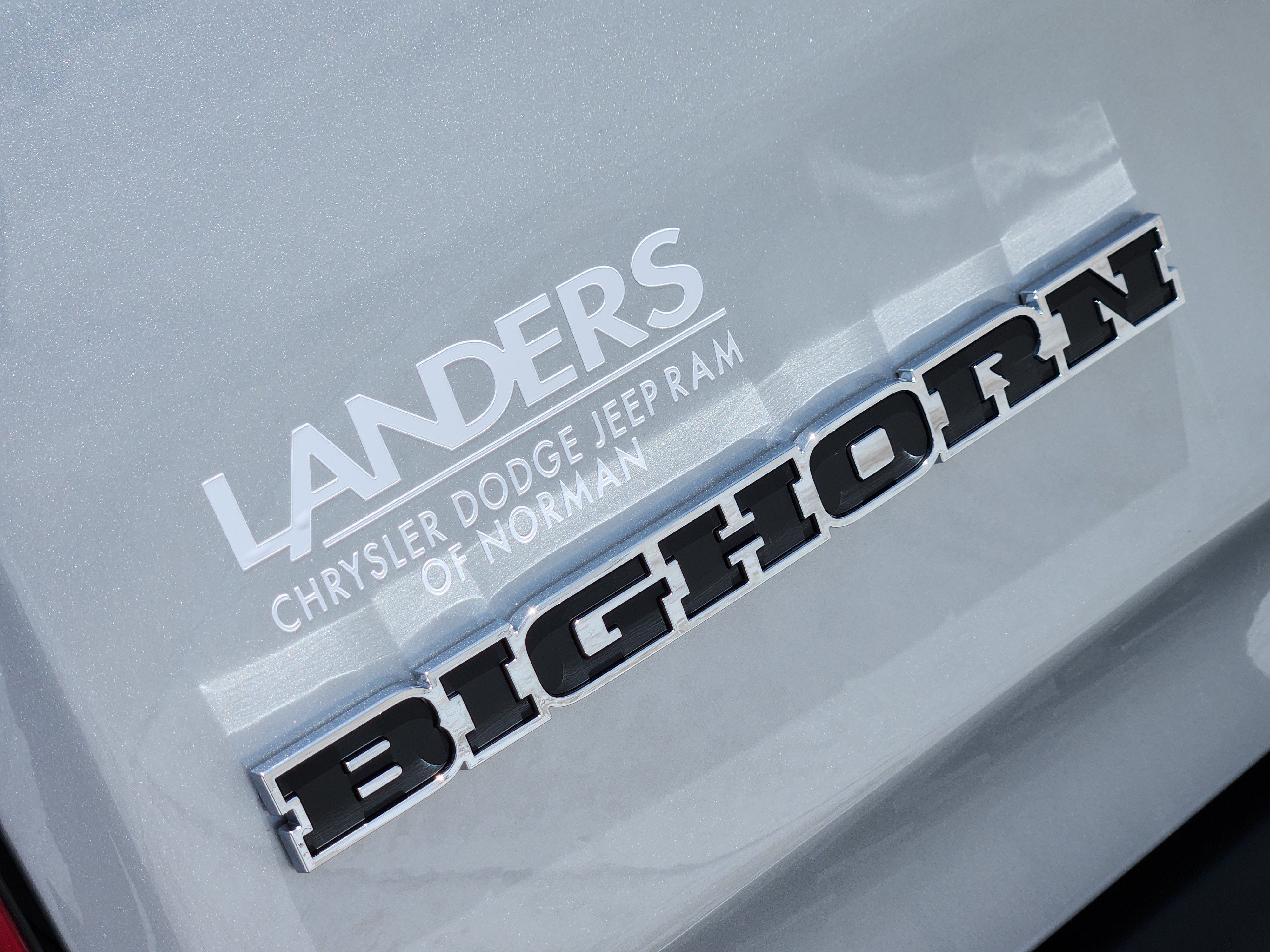 New 2026 Silver Zynith Exterior Paint RAM Big Horn image 8