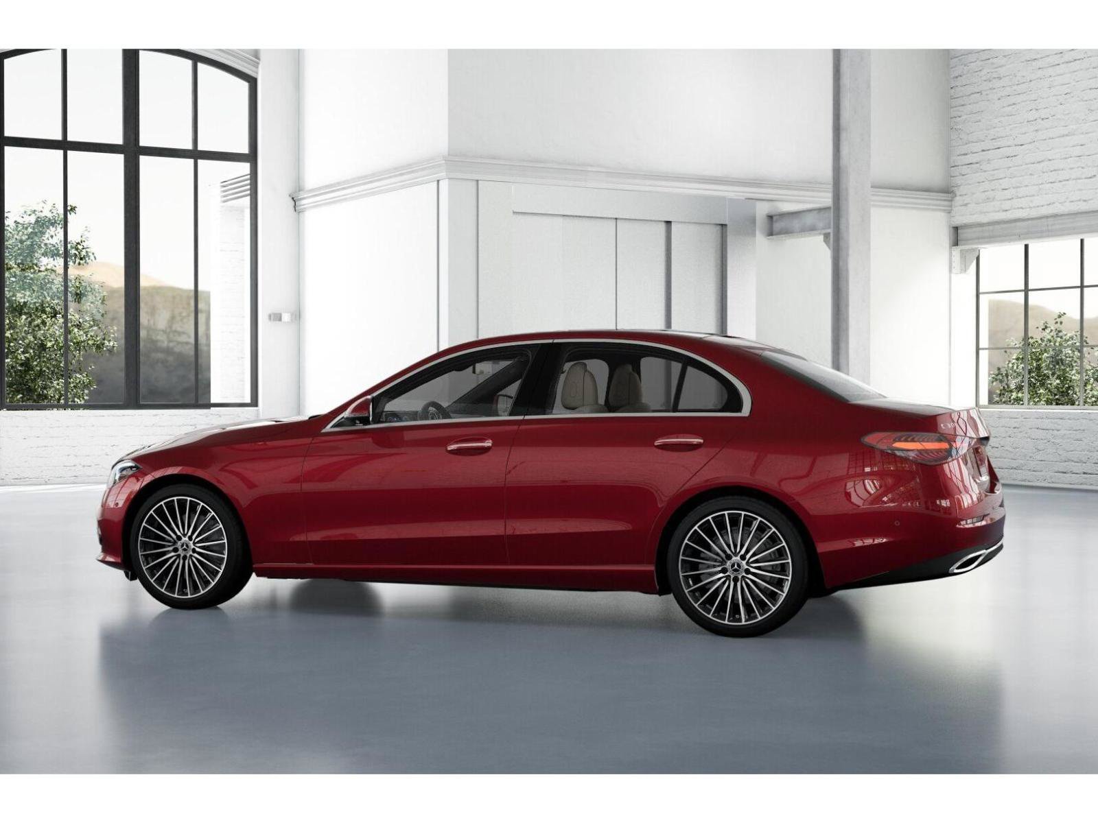 New 2026 MANUFAKTUR Patagonia Red Metallic Mercedes-Benz C 300 image 32