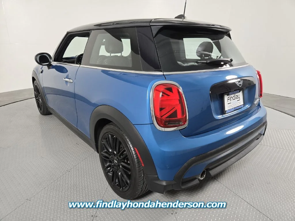 Used 2022 Island Blue Metallic MINI Oxford Edition image 4