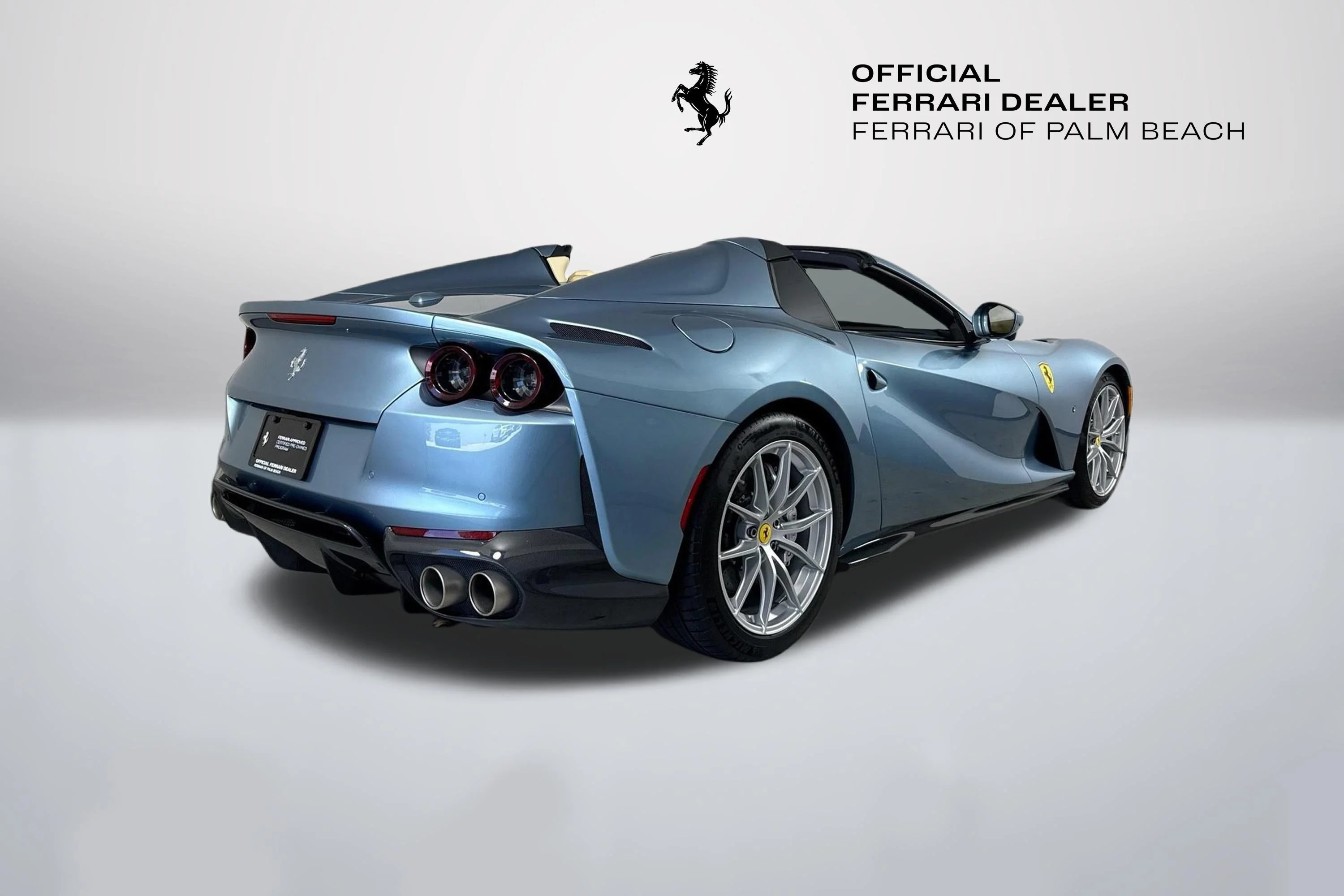 Certified Used 2022 Azzurro Met Ferrari Base image 7