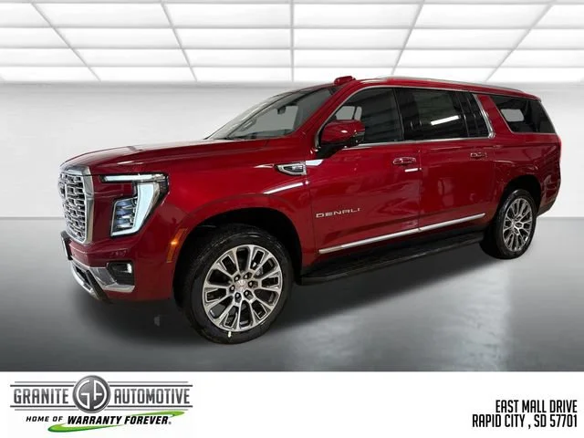 New 2026 Volcanic Red Tintcoat GMC Denali image 1