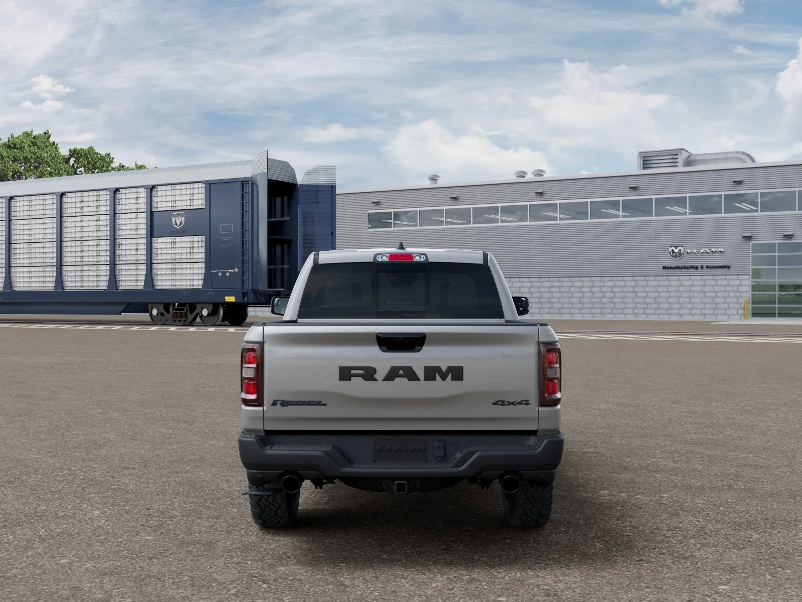 New 2026 Silver Zynith Exterior Paint RAM Rebel image 33
