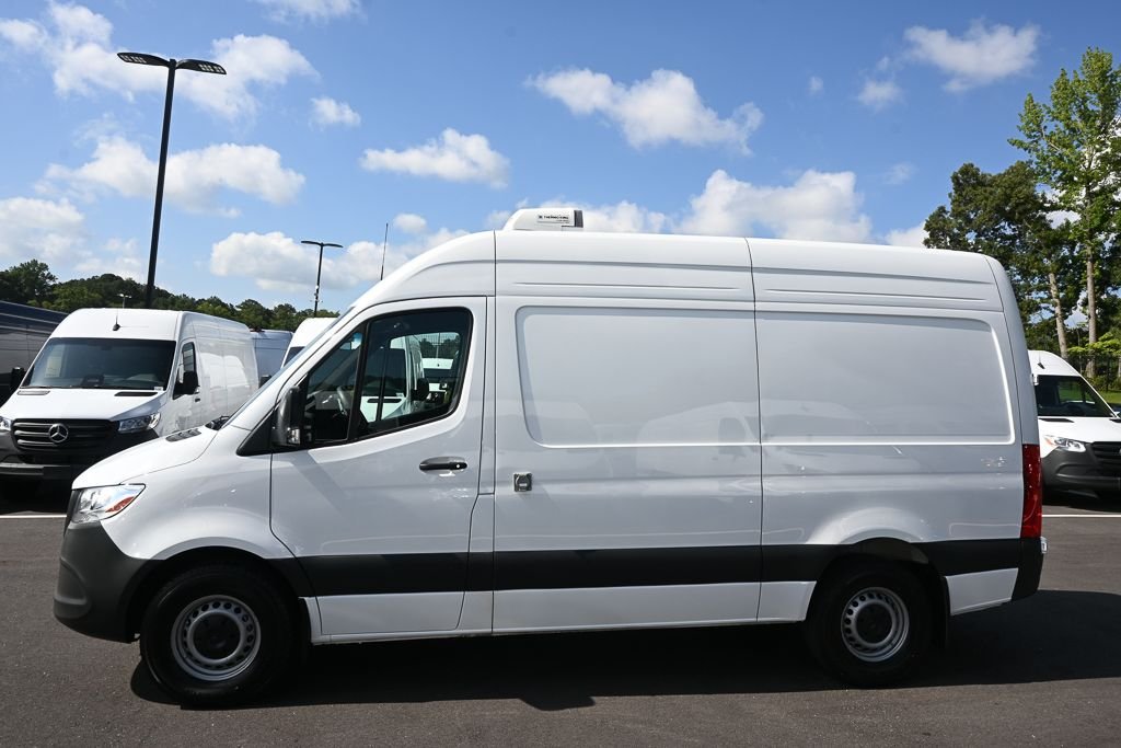 Used 2024 White Mercedes-Benz 144 WB Refrigeration Van image 3