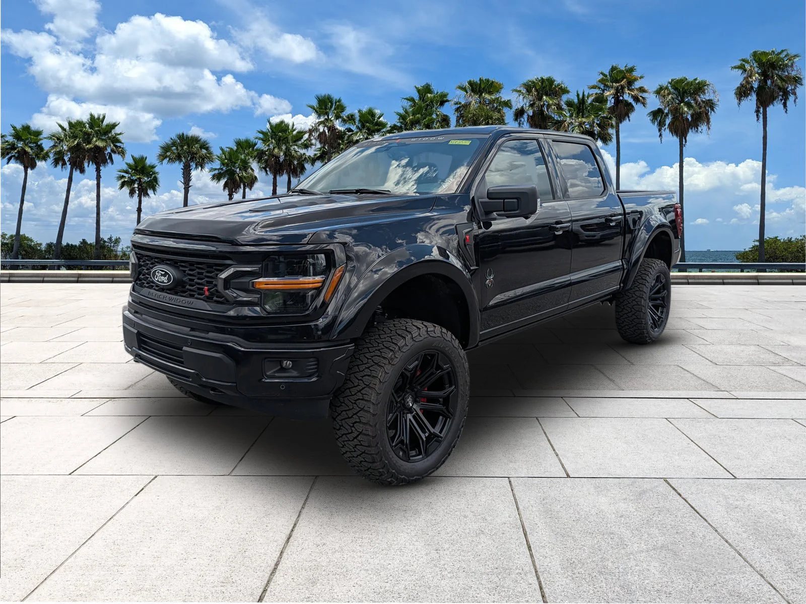New 2026 Agate Black Metallic Ford XLT image 3