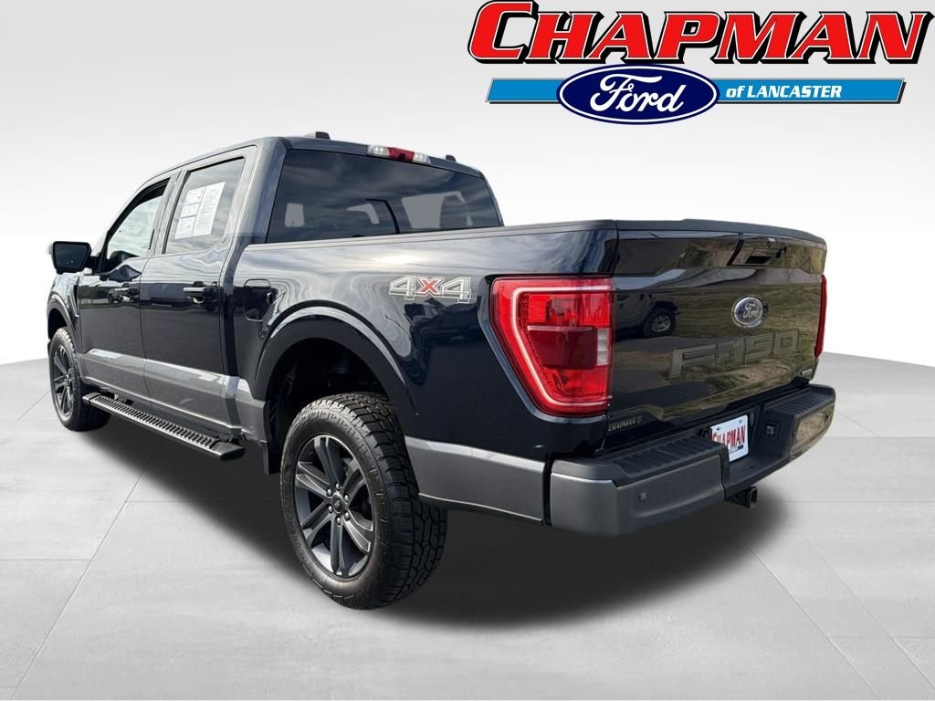 Certified Used 2023 Antimatter Blue Metallic Ford XLT image 3