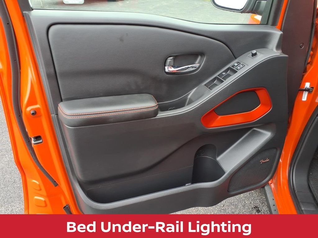 Used 2025 Afterburn Orange Nissan PRO-4X premium W/LEATHER, SUNROOF & ONLY 5k MILES! image 25
