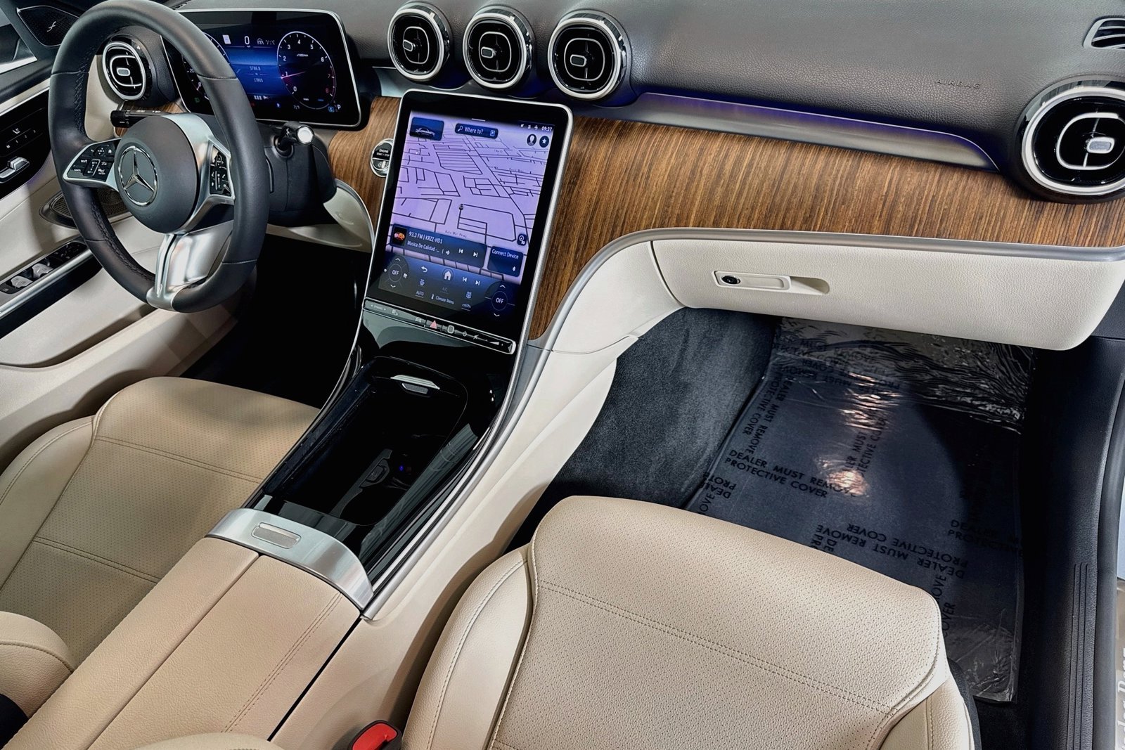 Certified Used 2024 Cirrus Silver Metallic Mercedes-Benz C 300 image 28