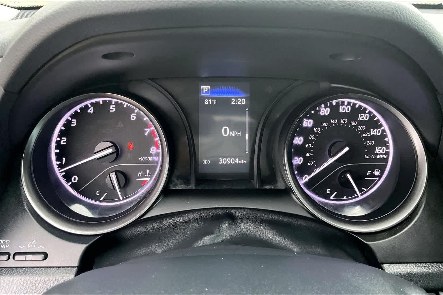 Used 2024 Midnight Black Metallic Toyota SE Nightshade image 24