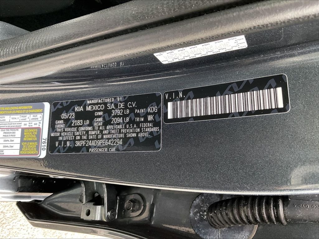Used 2023 Gray Kia LXS image 34