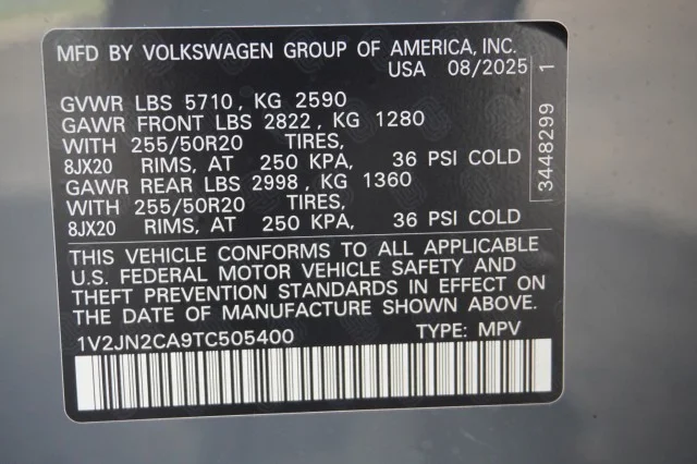 New 2026 Pure Gray Volkswagen 2.0T SE w/Technology image 38