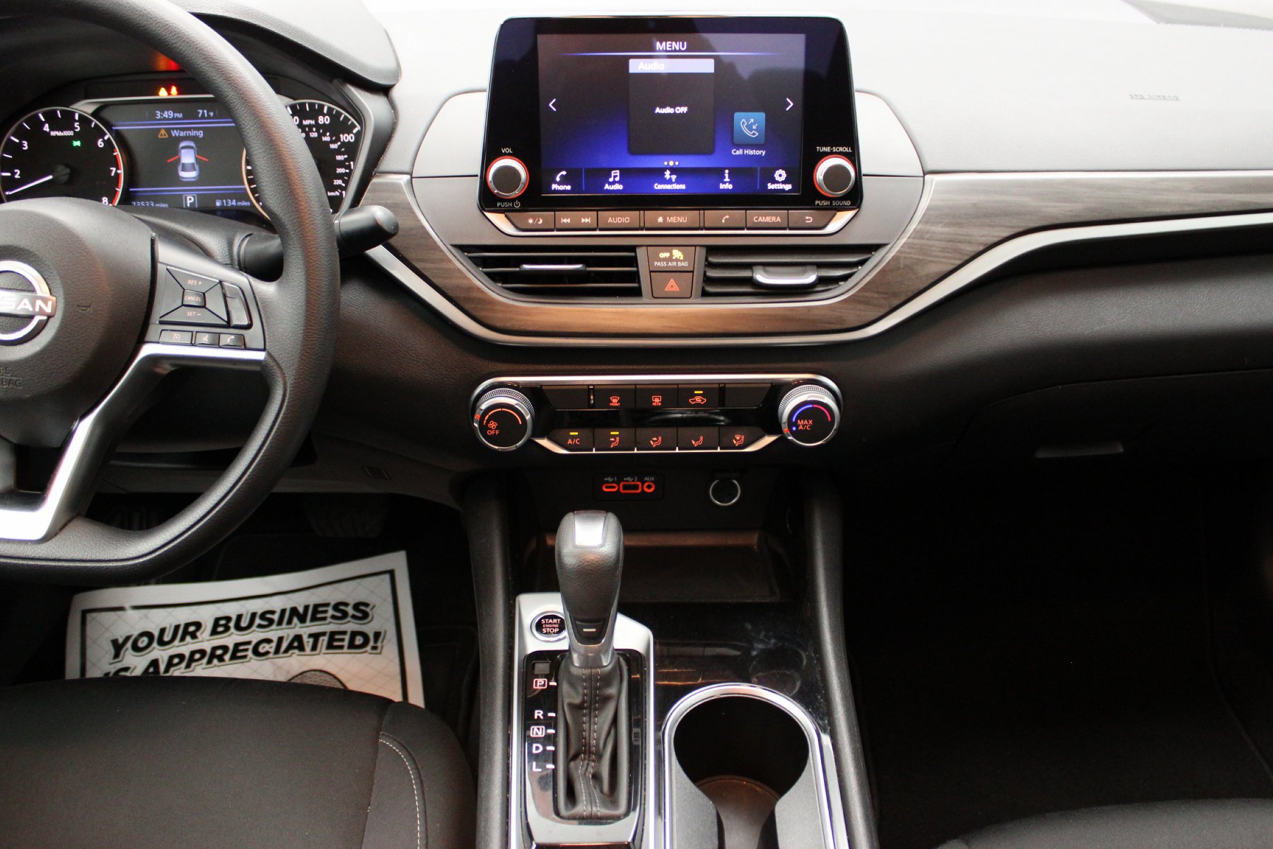 Used 2024 Gun Metallic Nissan 2.5 SV Sedan image 34