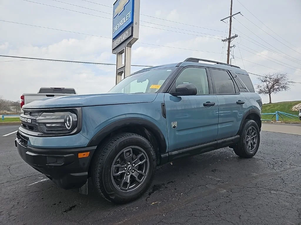 Used 2022 Ford Bronco Sport Big Bend with VIN 3FMCR9B62NRD08976 for sale in Kansas City