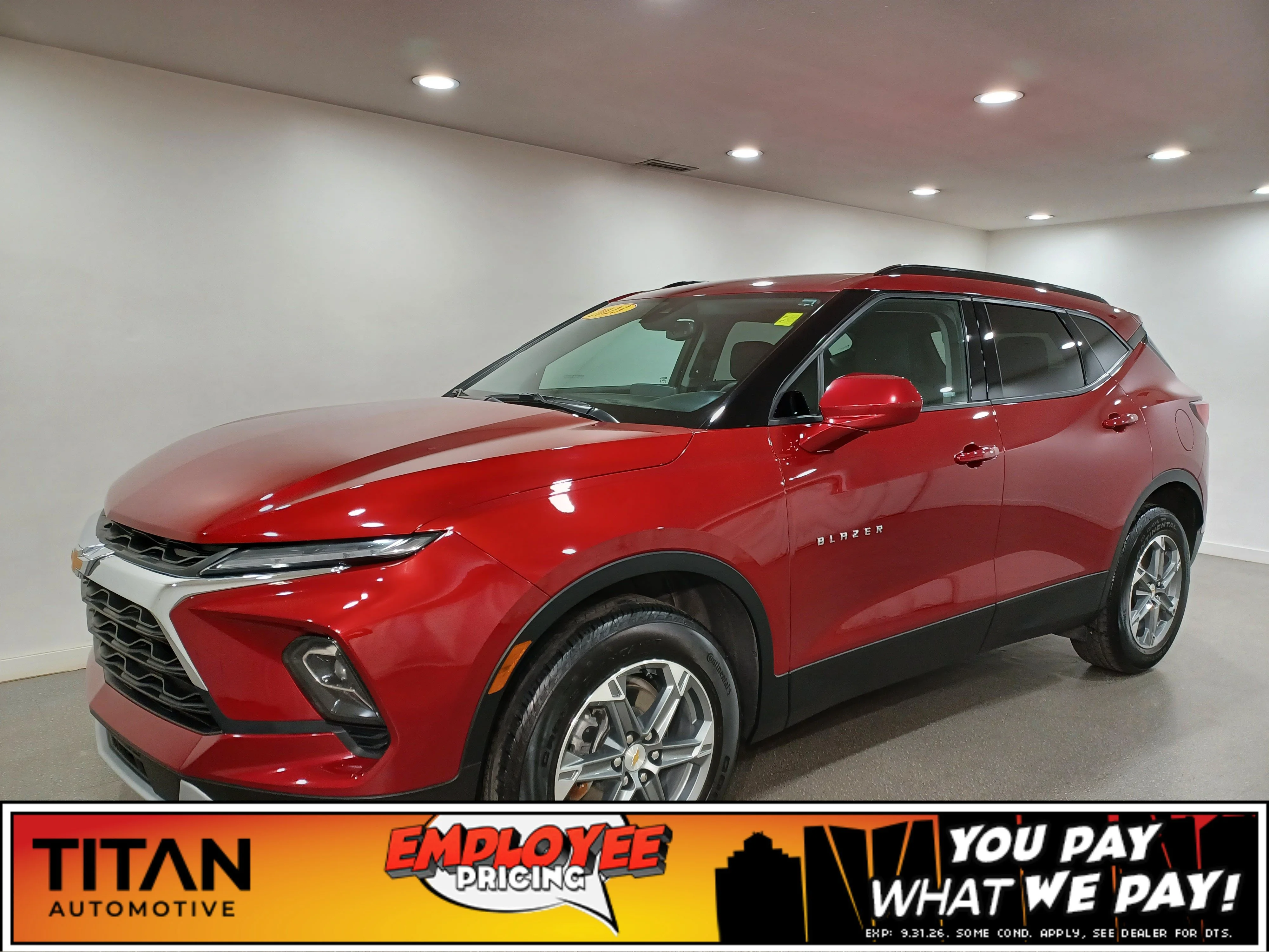 Certified Used 2023 Radiant Red Tintcoat Chevrolet LT AWD*Adaptive Cruise | Remote Start | Htd Seats | Blind Spot Detection | Park Assist | CarPlay image 1