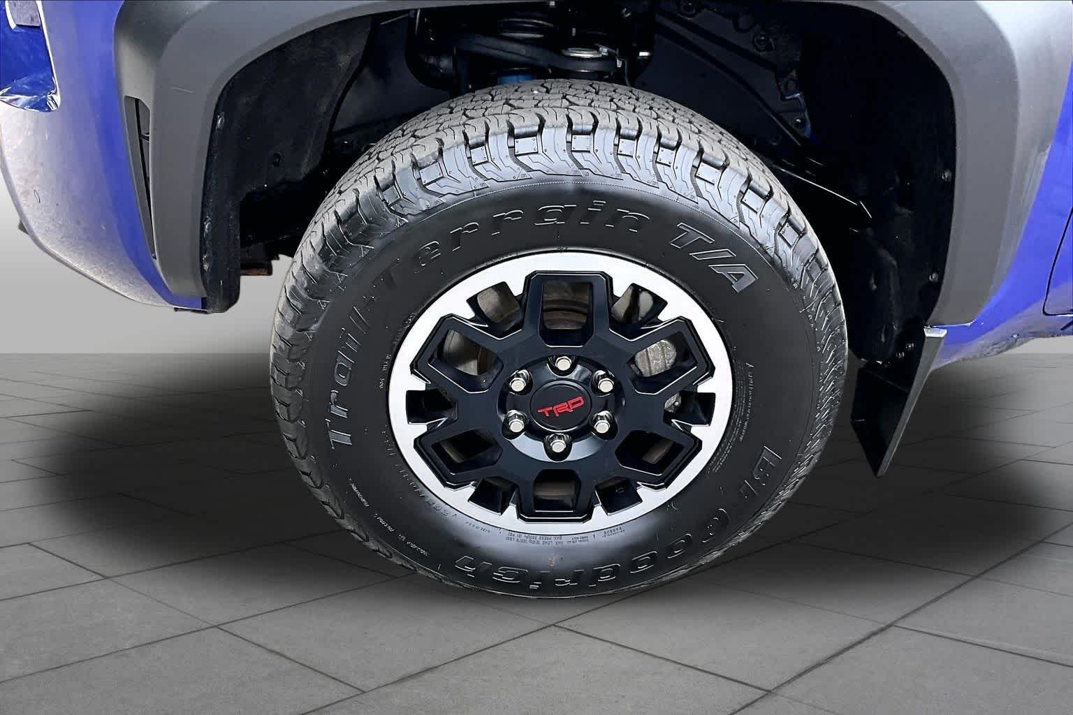 Used 2024 Blue Crush Metallic Toyota TRD Off Road image 11