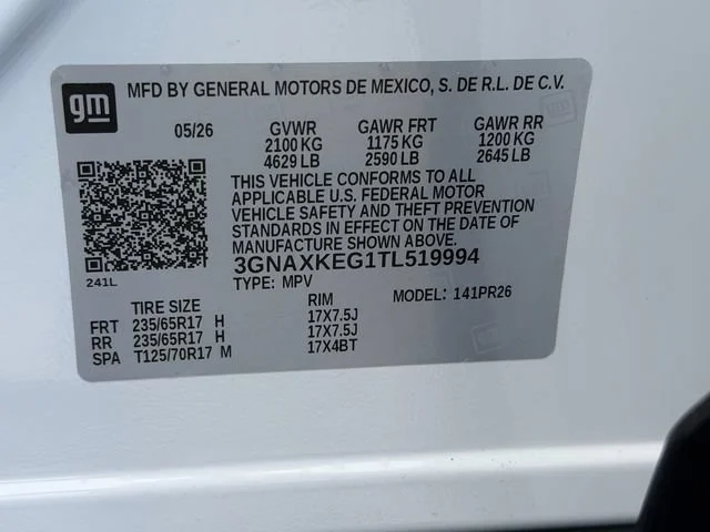 New 2026 Polar White Tricoat Chevrolet ACTIV image 10