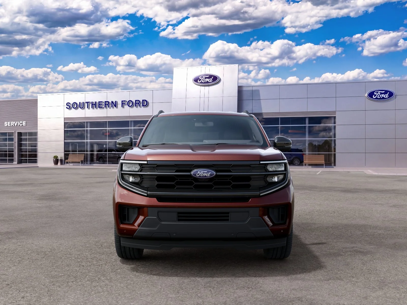 New 2027 Bronze Fire Metallic Tinted Clearcoat Ford Active image 27
