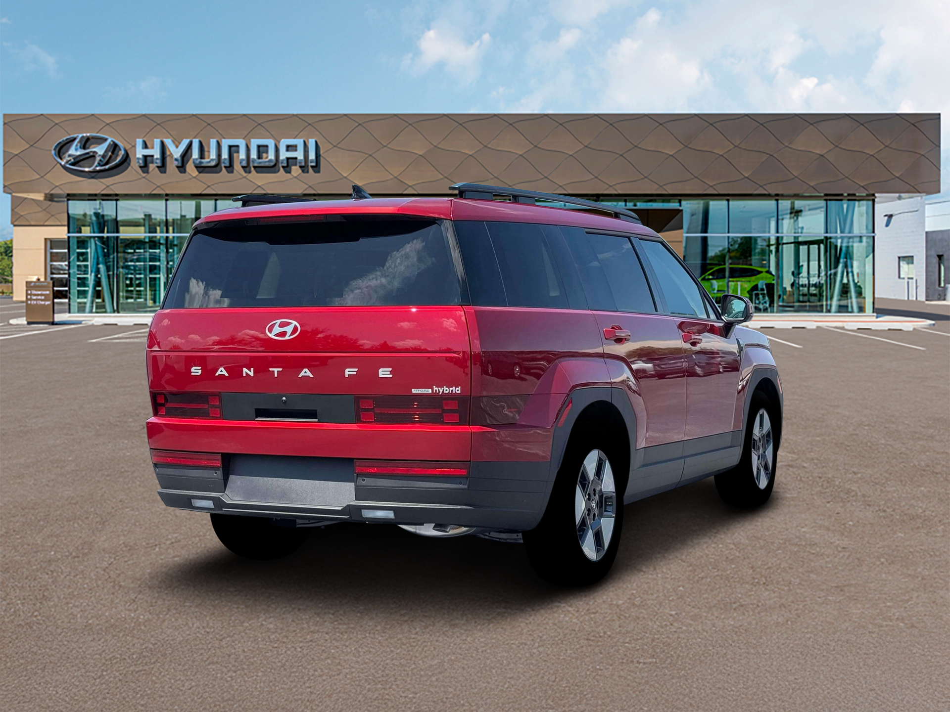 New 2026 Red Hyundai SEL image 7