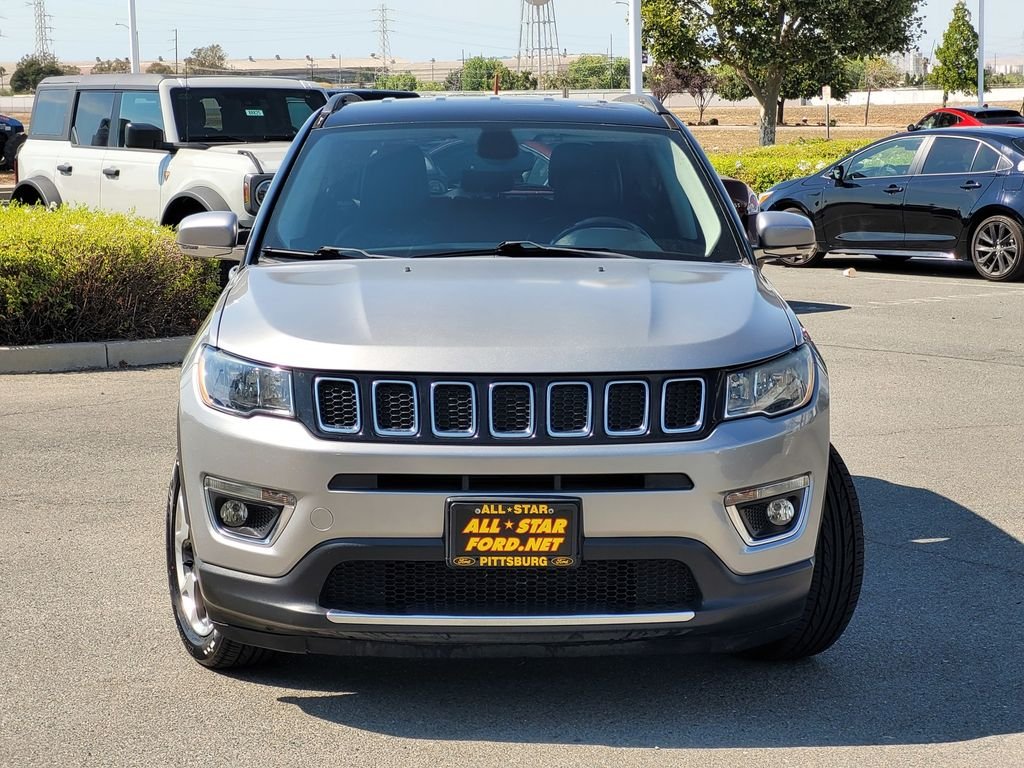 Certified Used 2019 Silver Jeep Limited image 2