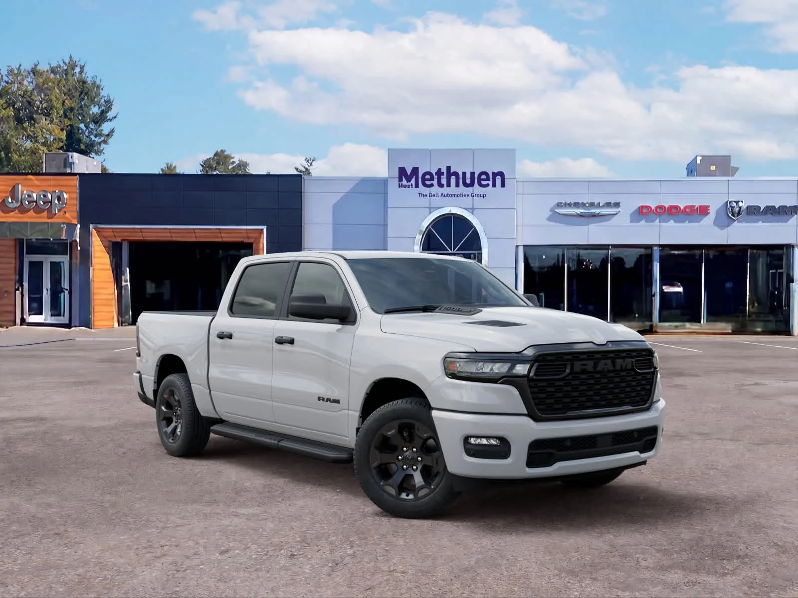 New 2026 Bright White Clearcoat Ram Express image 5