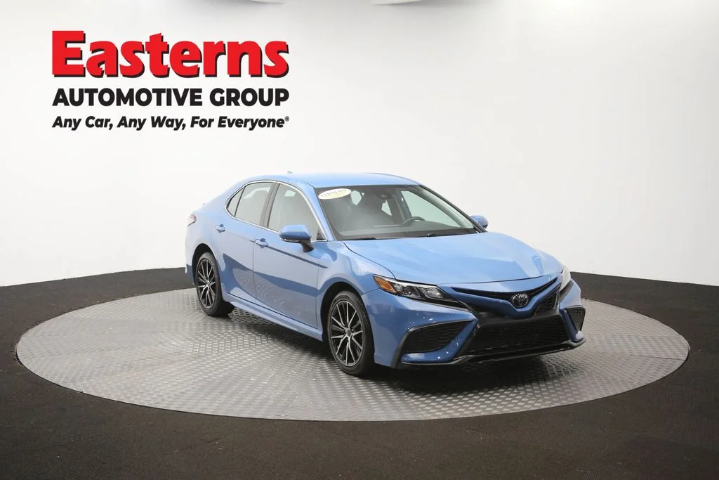 Used 2023 Blue Toyota SE image 49