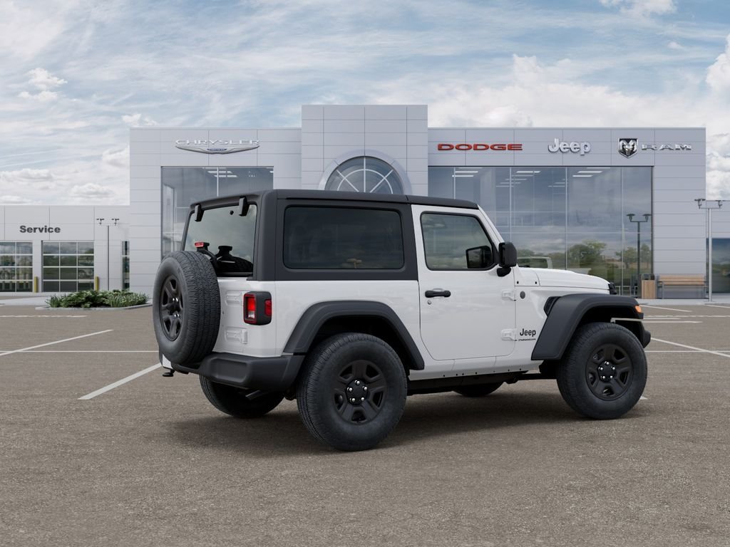 New 2026 Bright White Clearcoat Jeep Sport image 4