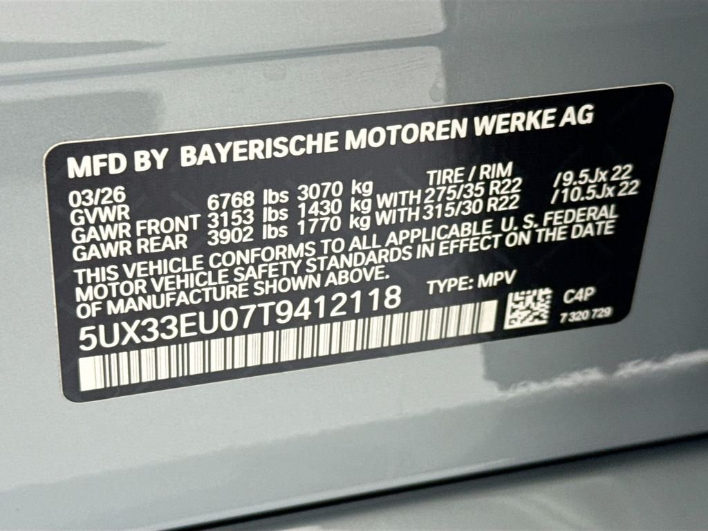 New 2026 Gray Metallic BMW M60i image 34