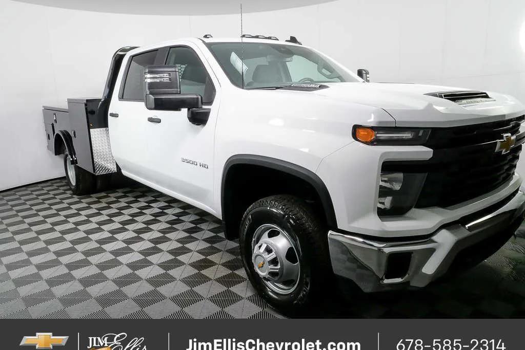 New 2026 Summit White Chevrolet Work Truck image 1