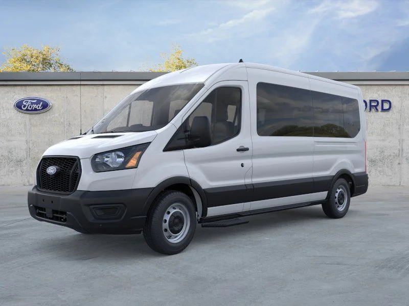 New 2026 Oxford White Ford Passenger Van XL image 1