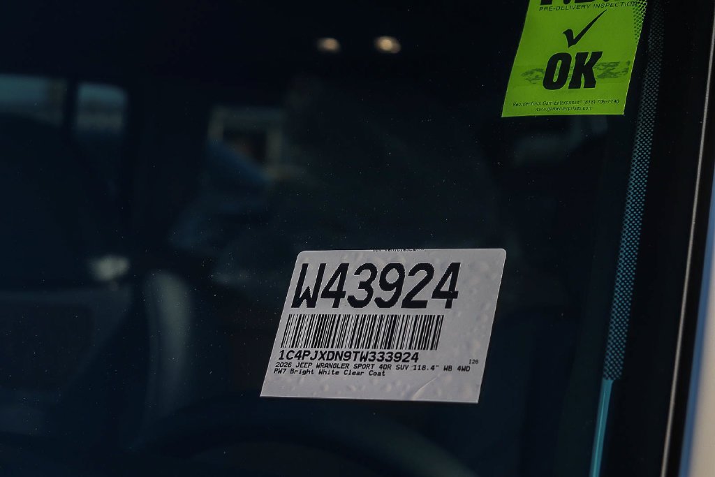 New 2026 Bright White Clearcoat Jeep America 250 Edition image 27