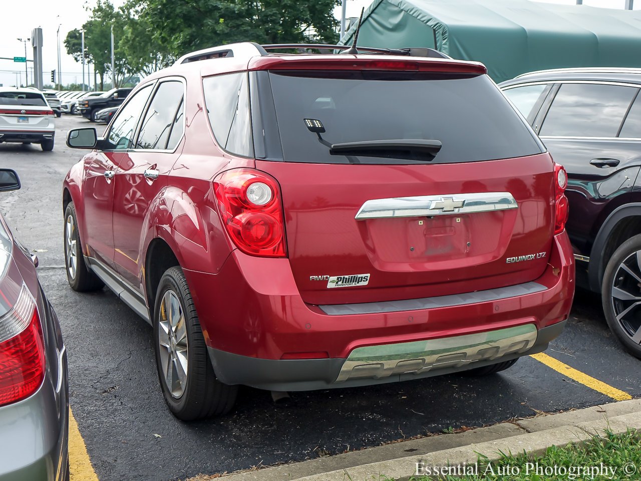 Used 2013 Crystal Red Tintcoat Chevrolet LTZ image 2