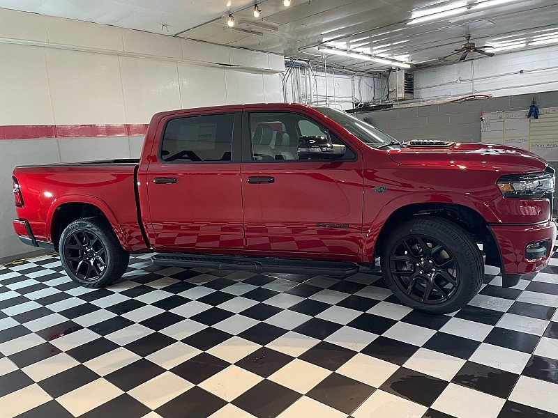 New 2027 Molten Red Pearl-Coat Exterior Paint RAM Laramie Crew Cab 5