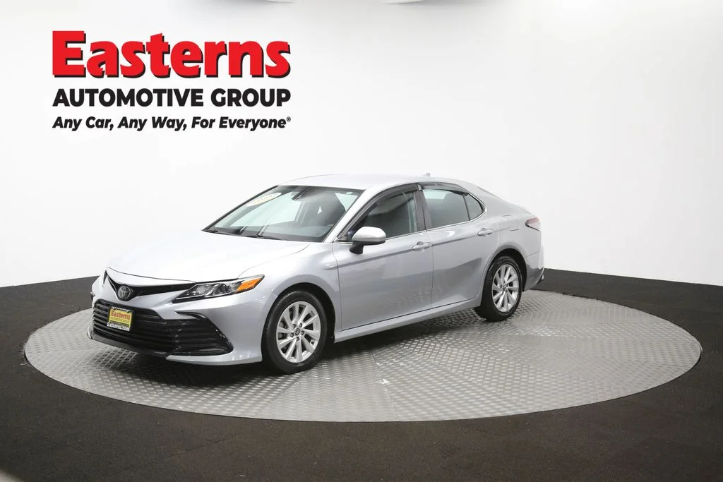 Used 2021 Silver Toyota LE image 47