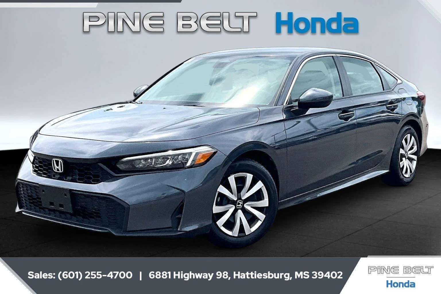 Used 2025 Meteorite Gray Metallic Honda LX image 10