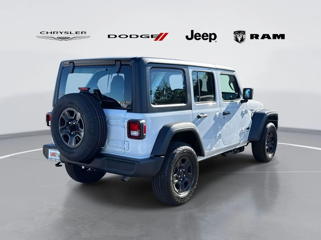New 2026 White Jeep Sport image 3