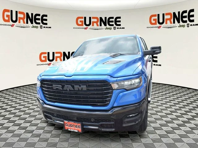 New 2026 Hydro Blue Pearl-Coat Exterior Paint RAM Laramie image 8