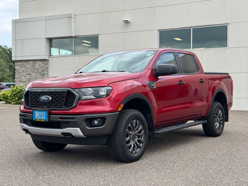 Used 2021 Red Metallic Ford XLT image 3