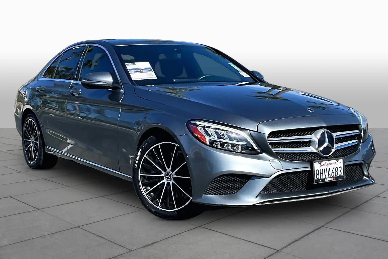 Used 2019 Mercedes-Benz C-Class Sedan C300 with VIN WDDWF8DB2KR462521 for sale in Newport Beach, CA