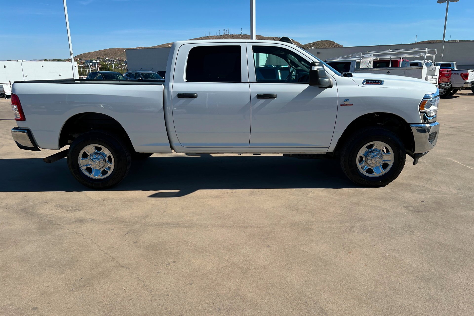 Used 2024 Bright White Clearcoat Ram Tradesman image 7