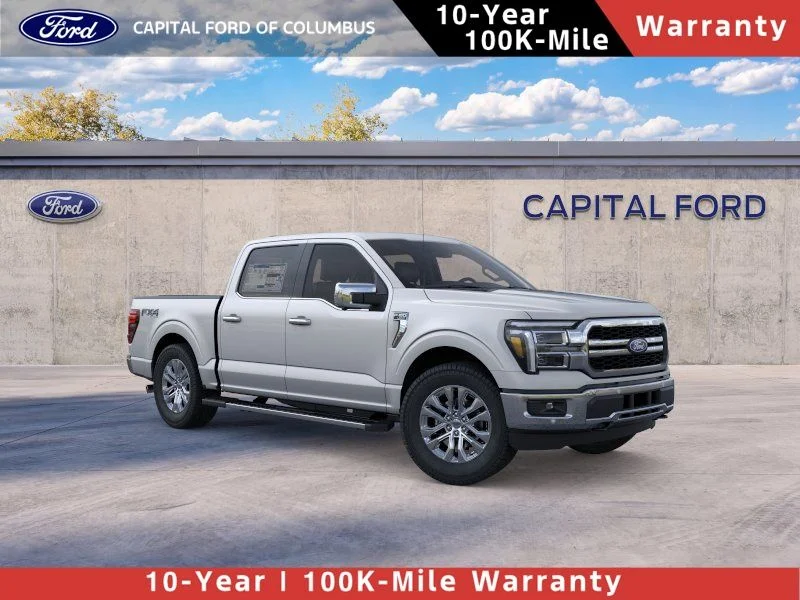 New 2026 Iconic Silver Metallic Ford Lariat® image 1