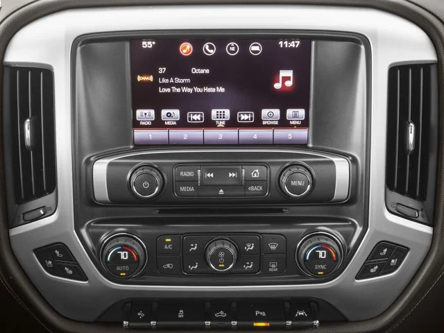 Used 2017 Stone Blue Metallic GMC SLT image 13