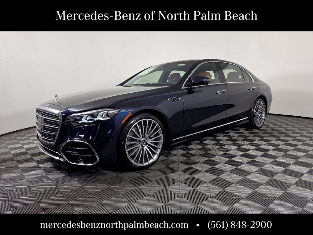 New 2027 Nautical Blue Metallic Mercedes-Benz S 580 image 1
