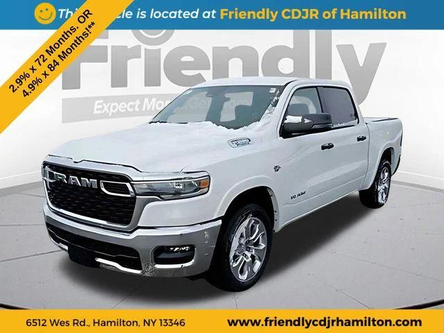 New 2026 Bright White Clear-Coat Exterior Paint RAM BIG HORN image 1