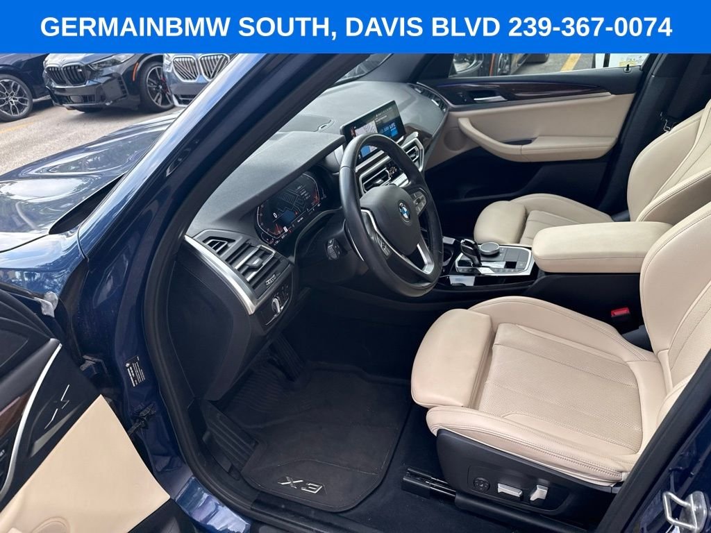 Certified Used 2023 Blue Metallic BMW xDrive30i image 13