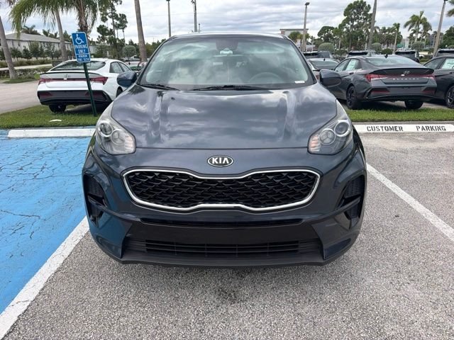 Used 2022 Blue Kia LX image 2