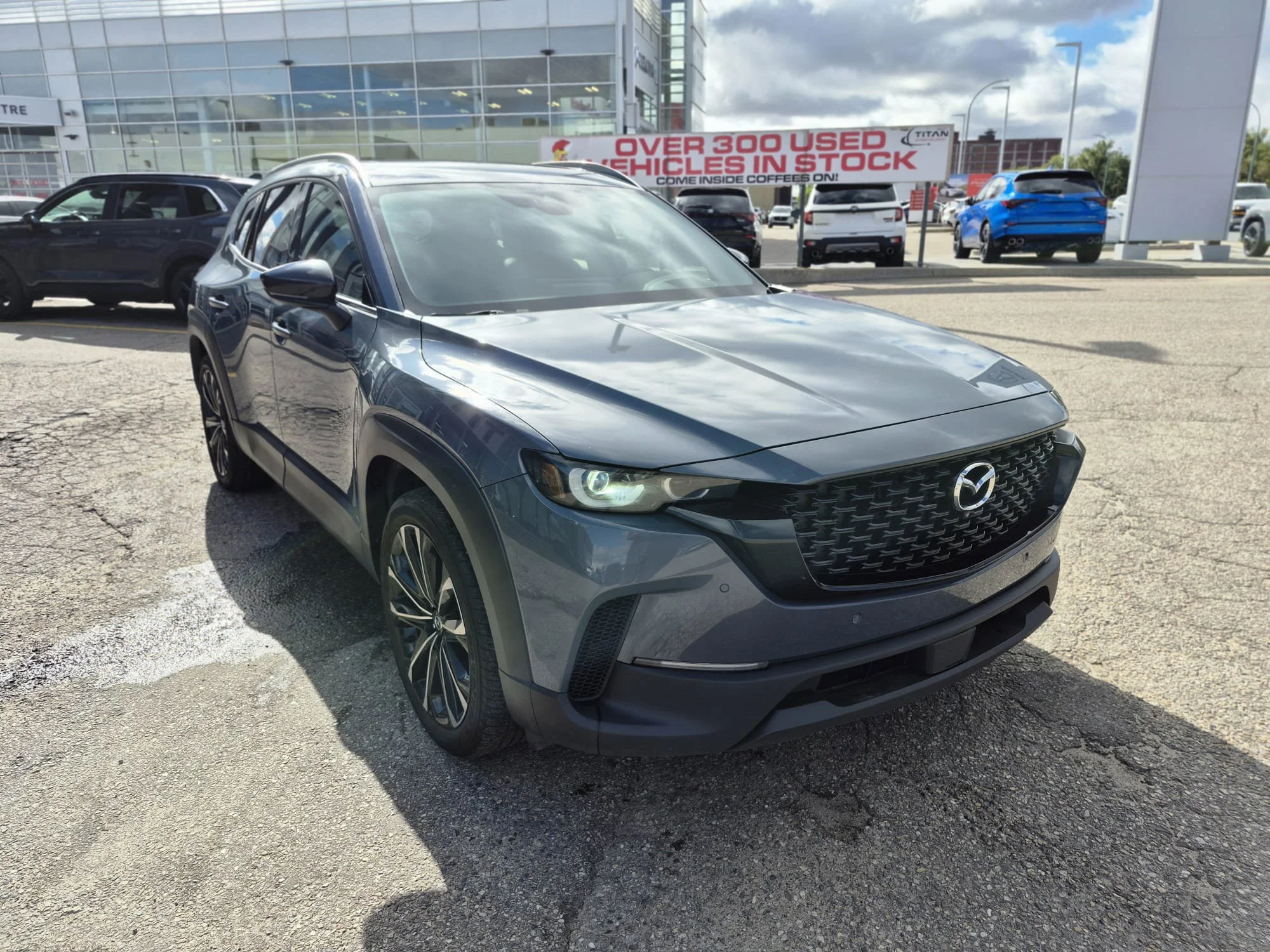 Used 2023 Polymetal Grey Metallic Mazda GT AWD*Cooled Leather | Pano Roof | Nav | 360 Cam | Htd Wheel | Adaptive Cruise | Lane Keep Assist image 5