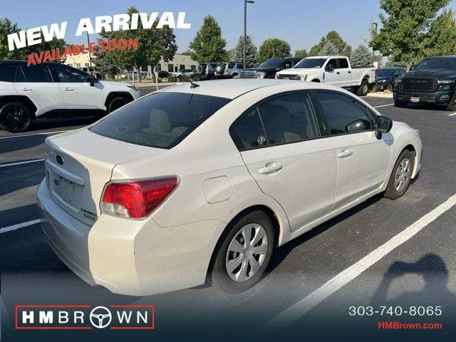 Used 2013 Satin White Pearl Subaru 2.0i image 4